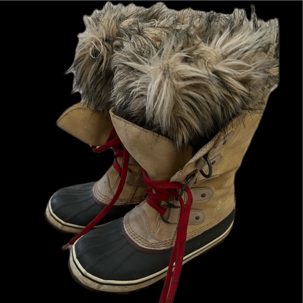 SOREL WINTER-BOOTS WITH FUR